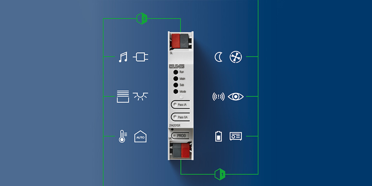 KNX Bereichs- und Linienkoppler bei Elektro Lehnhoff GmbH in Wächtersbach